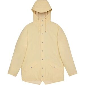 RAINS NEW Waterproof Rain Unisex Jacket 12010 W3 Dune‎ Size Small MSRP $110